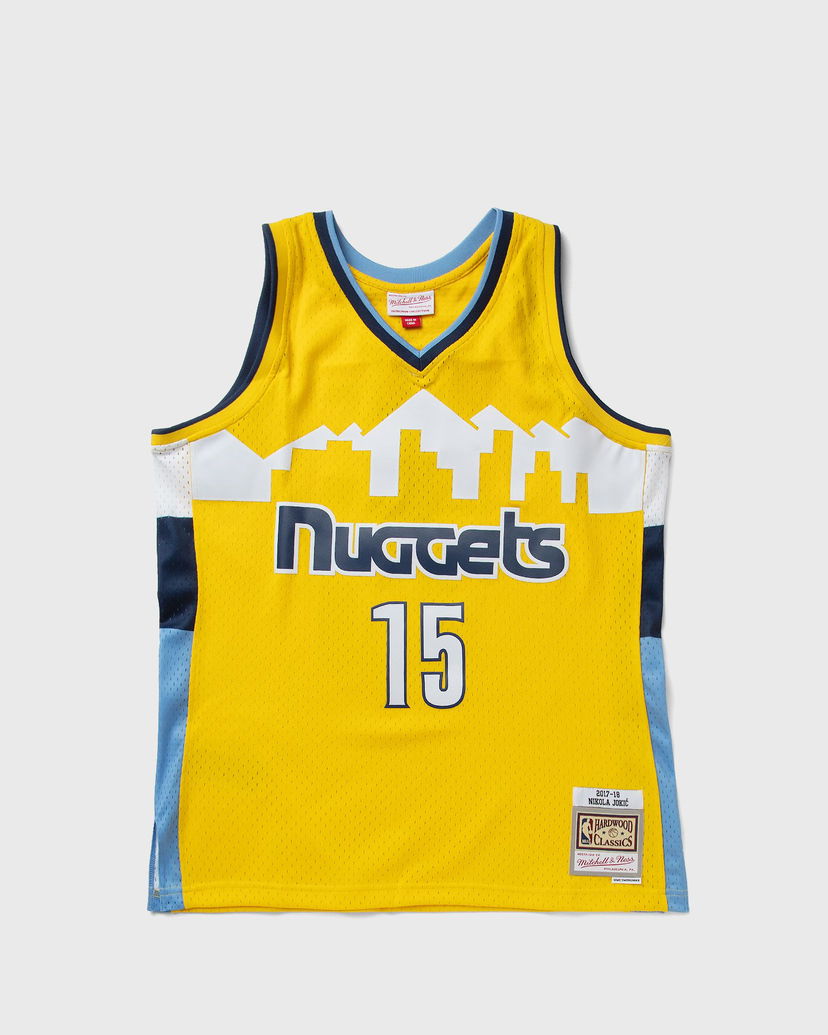 Jersey Mitchell & Ness Denver Nuggets 2017 Nikola Jokic #15 Swingman Jersey Gul | JY11638-DNUYELL