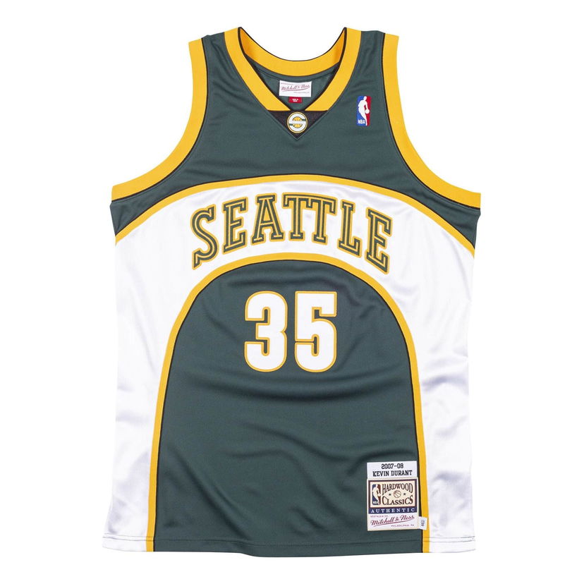 Jersey Mitchell & Ness NBA Seattle SuperSonics 2007-08 Kevin Durant Road Jersey Grön | AJY4GS18105-SSUDKGN07KDU