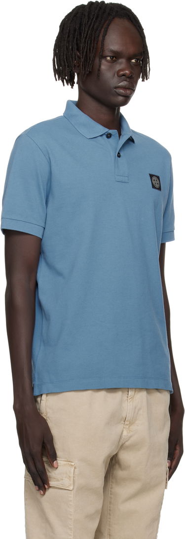 Polotröja Stone Island Short Sleeve Polo Blå | K2S15 2200005 S0017, 1