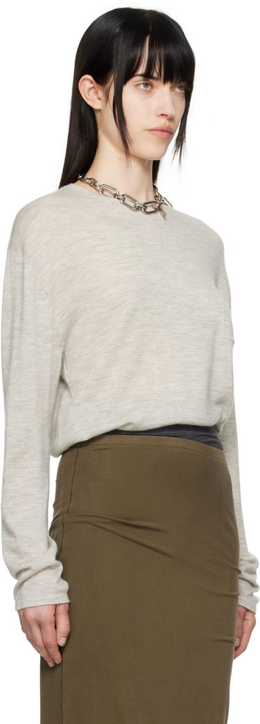 Sweater Acne Studios Acne Studios Cashmere Crew Neck Sweater Grön | B60354-, 4