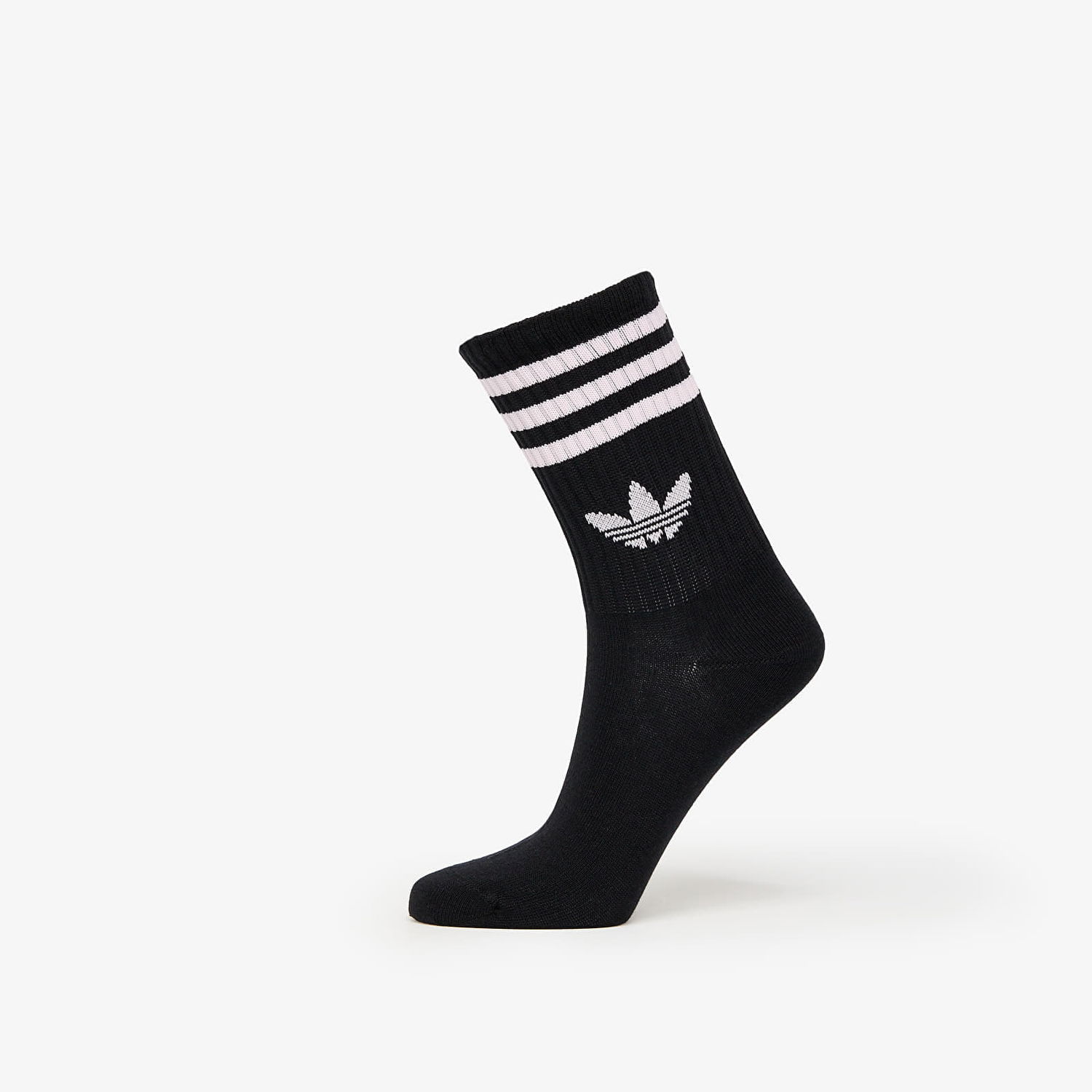 Strumpor adidas Performance 3-Stripes Crew Socks - 3 Pairs Rosa | JV7405, 1