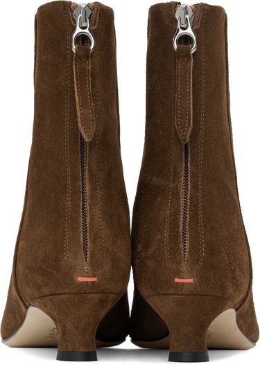 Kläder Aeyde Aeyde Zoe Suede Ankle Boots Brun | A11-AB-ZAZSS35KT-223-990-022, 1