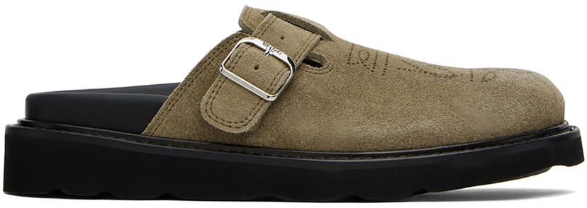 Kläder KENZO Kenzo Paris 'Kenzo Matto' Clogs Grön | FE52MU050L56