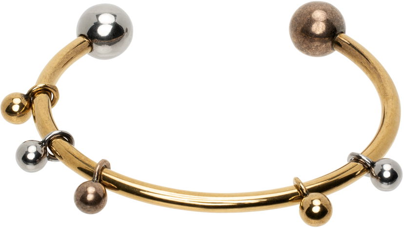Armband LEMAIRE Lemaire Rattle Bracelet with Charms Metallisk | JW0077 LO036