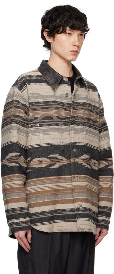 Skjorta ISABEL MARANT Isabel Marant Dalton Patterned Jacket Beige | 25PVE0501HA-C1D01H, 1