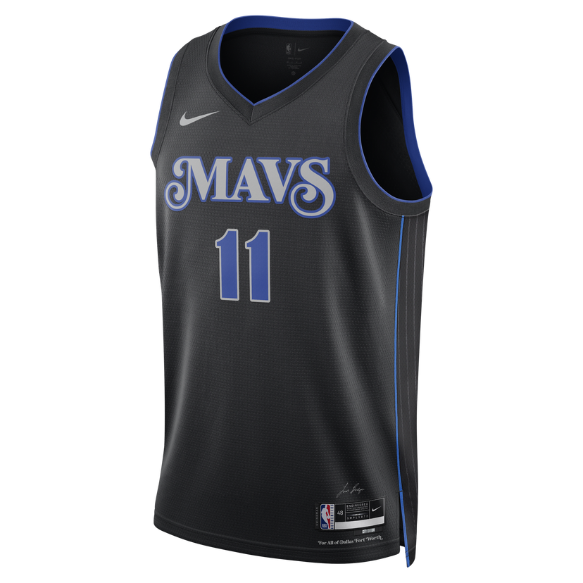Jersey Nike Dallas Mavericks City Edition 2023/24 Swingman Jersey Svart | DX8499-012