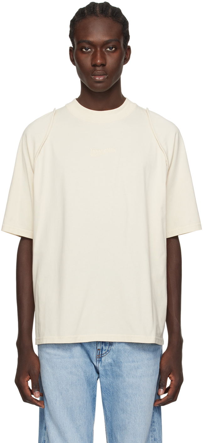 T-shirt Jacquemus Les Classiques 'Le T-Shirt Camargue' T-Shirt Beige | 24E245JS198-2312, 0
