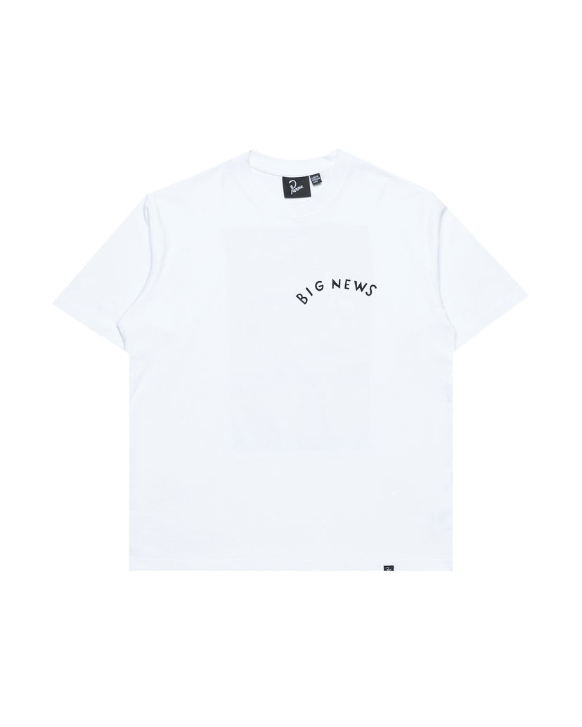 T-shirt By Parra Parra Big News T-Shirt Vit | 53200