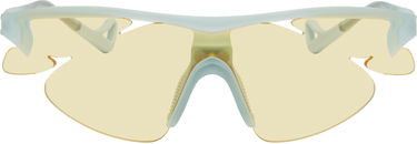 Solglasögon Post Archive Faction (PAF) POST ARCHIVE FACTION District Vision Junya Racer Sunglasses Gul | DVG003-PAF, 0