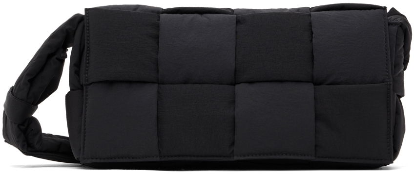 Axelväska Bottega Veneta Bottega Veneta Padded Cassette Messenger Bag Svart | 749878 VBO81, 0
