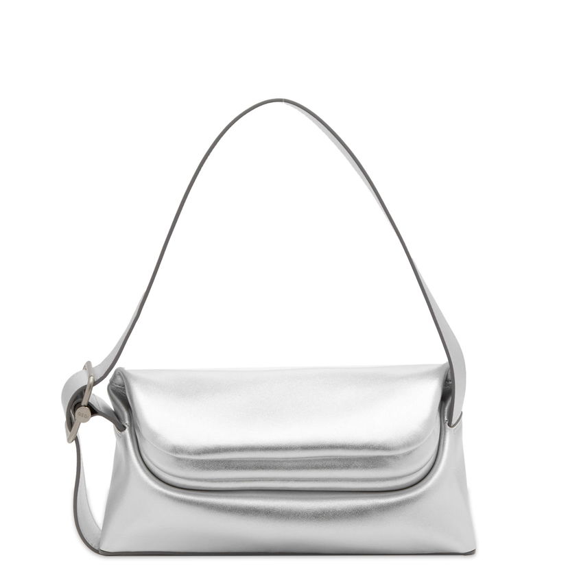 Axelväska OSOI Folded Shoulder Bag Metallisk | 23SB010-16-03