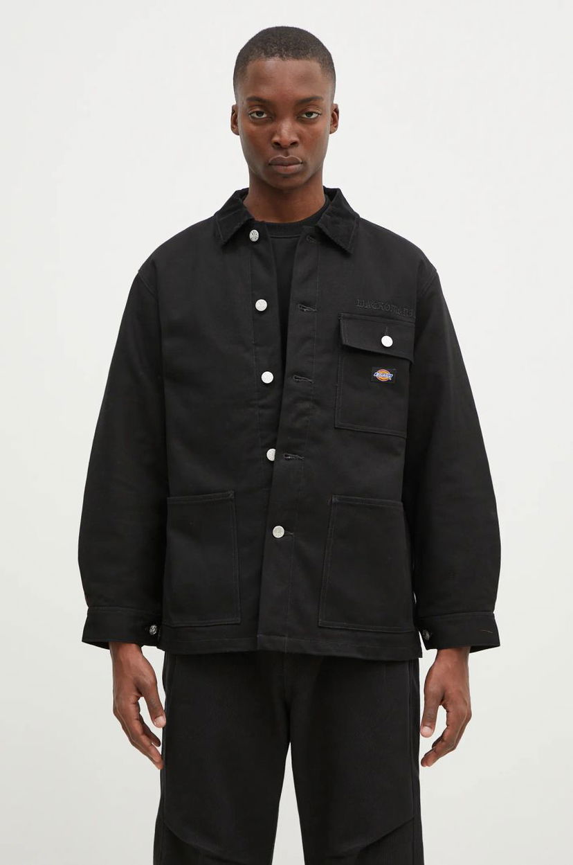 Skjorta WACKO MARIA Black Chore Coat Svart | 24FW.WMO.DC01