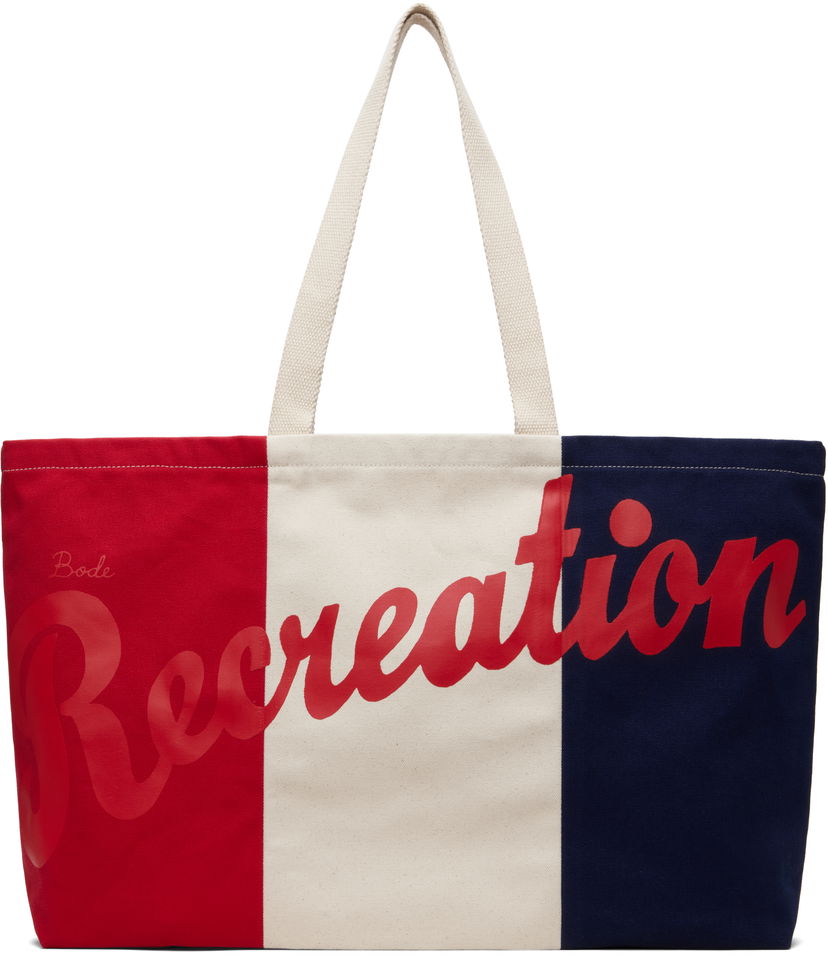 Tygpåse Bode Bode Recreation Tote Bag Flerfärgad | MRS25AC037