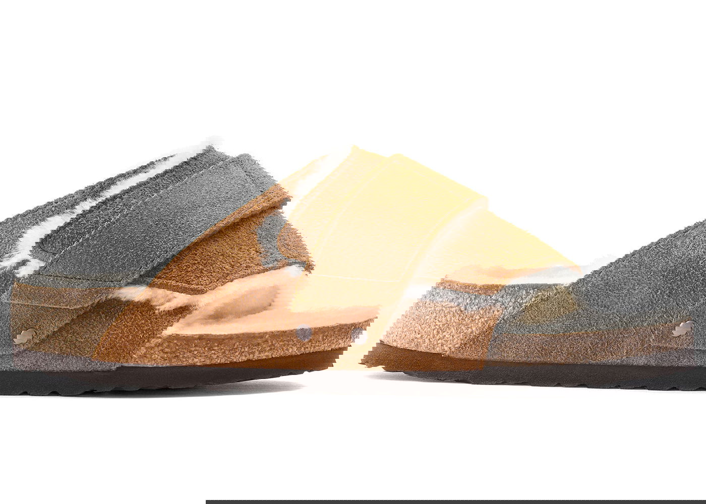 Sneakers och skor Birkenstock Kyoto Shearling Suede Mink Brun | 1023202/1023228, 0