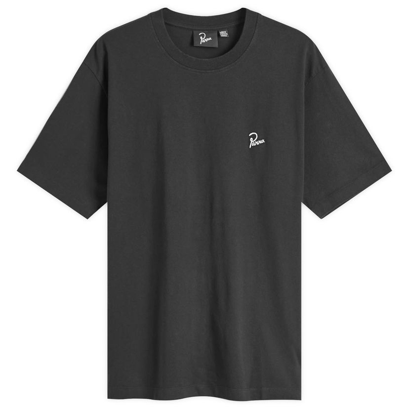 T-shirt By Parra Parra Signature T-Shirt, Size Large Svart | 54117-BLK
