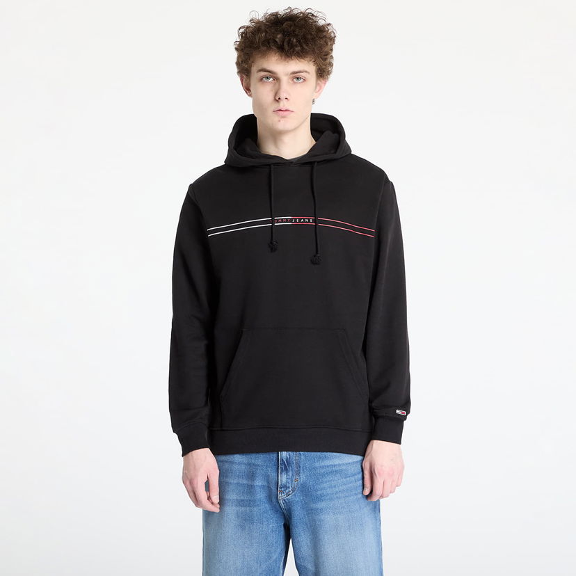 Sweatshirt Tommy Hilfiger Tommy Jeans Regular Entry Graphic Hoodie Svart | DM0DM20847 BDS