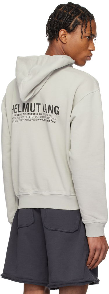 Sweatshirt Helmut Lang Helmut Lang Brooklyn Postcard Hoodie Grå | O10HM520, 2