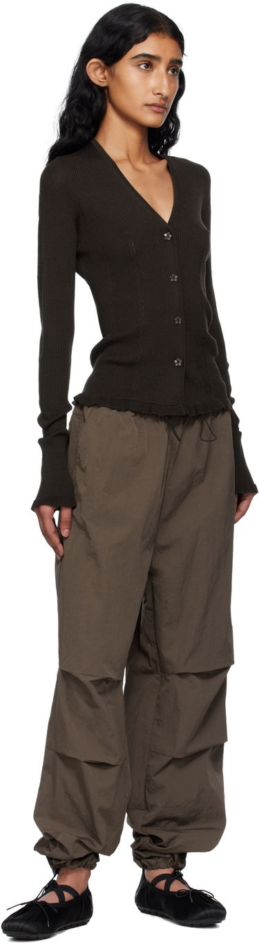 Sweater Cecilie Bahnsen Cecilie Bahnsen Bessie Knit Cardigan Brun | 2.25KNI52004 BESSIE CARDIGAN, 3