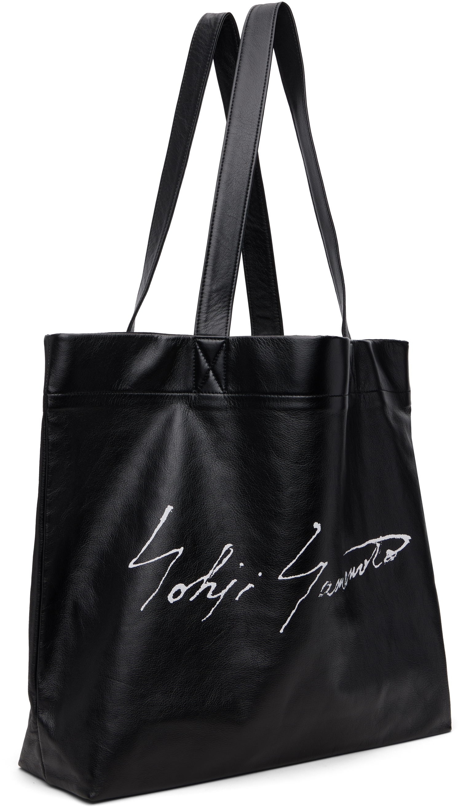 Tygpåse Yohji Yamamoto Yohji Yamamoto Signature L Tote Svart | DM-I05-791, 1