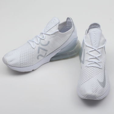 Sneakers och skor Nike Air Max 270 Flyknit ''Triple White'' Vit | AO1023-102, 2