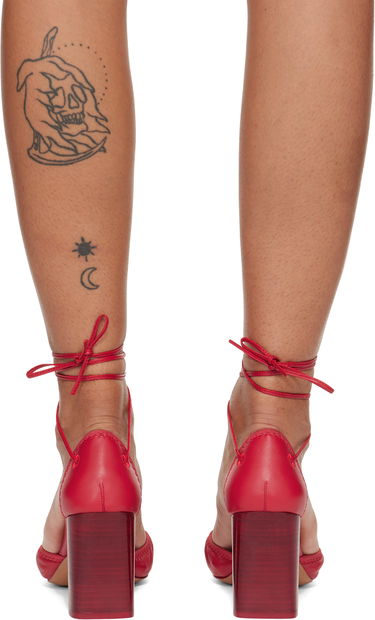 Tillbehör LEMAIRE LEMAIRE Micro Ballerina Heels Röd | FO0167 LL0115, 1