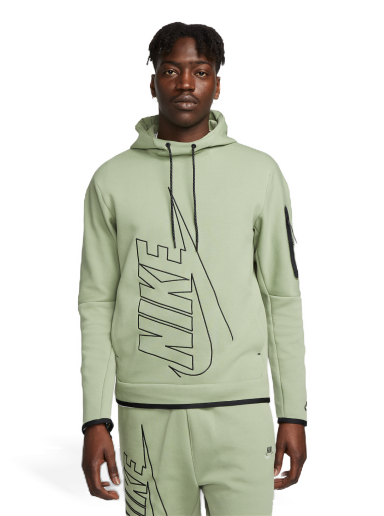 Sweatshirt Nike Tech Fleece Hoodie Grön | DX0577-386