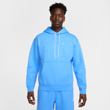 Sweatshirt Nike Solo Swoosh Fleece Hoodie Blå | DX1355-412, 1