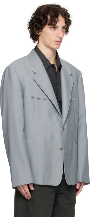 Jacka LEMAIRE Lemaire Tailored SB Blazer Grön | JA1075 LF414, 4