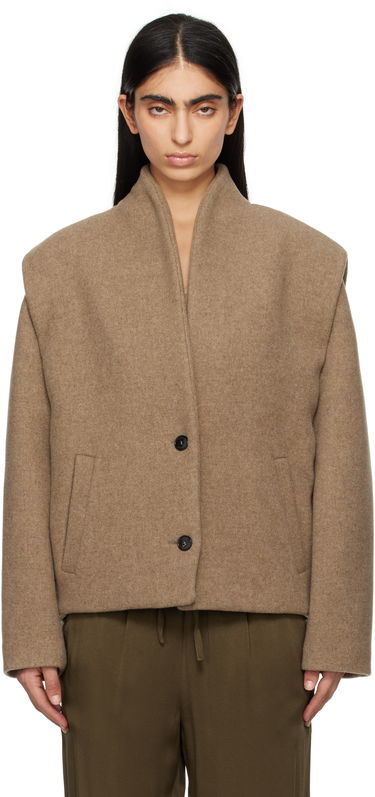 Jacka ISABEL MARANT Isabel Marant Drogo Wool Jacket Brun | VE0040FC-B1D03I, 0