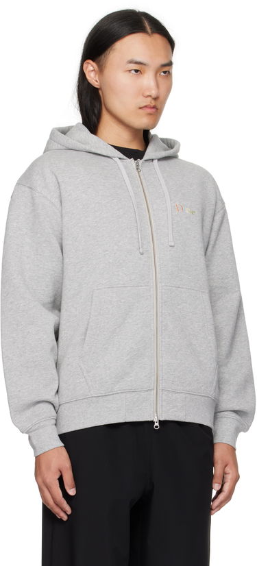Sweatshirt Dime Dime Friends Zip Hoodie Grå | DIMEFA2552GRY, 1