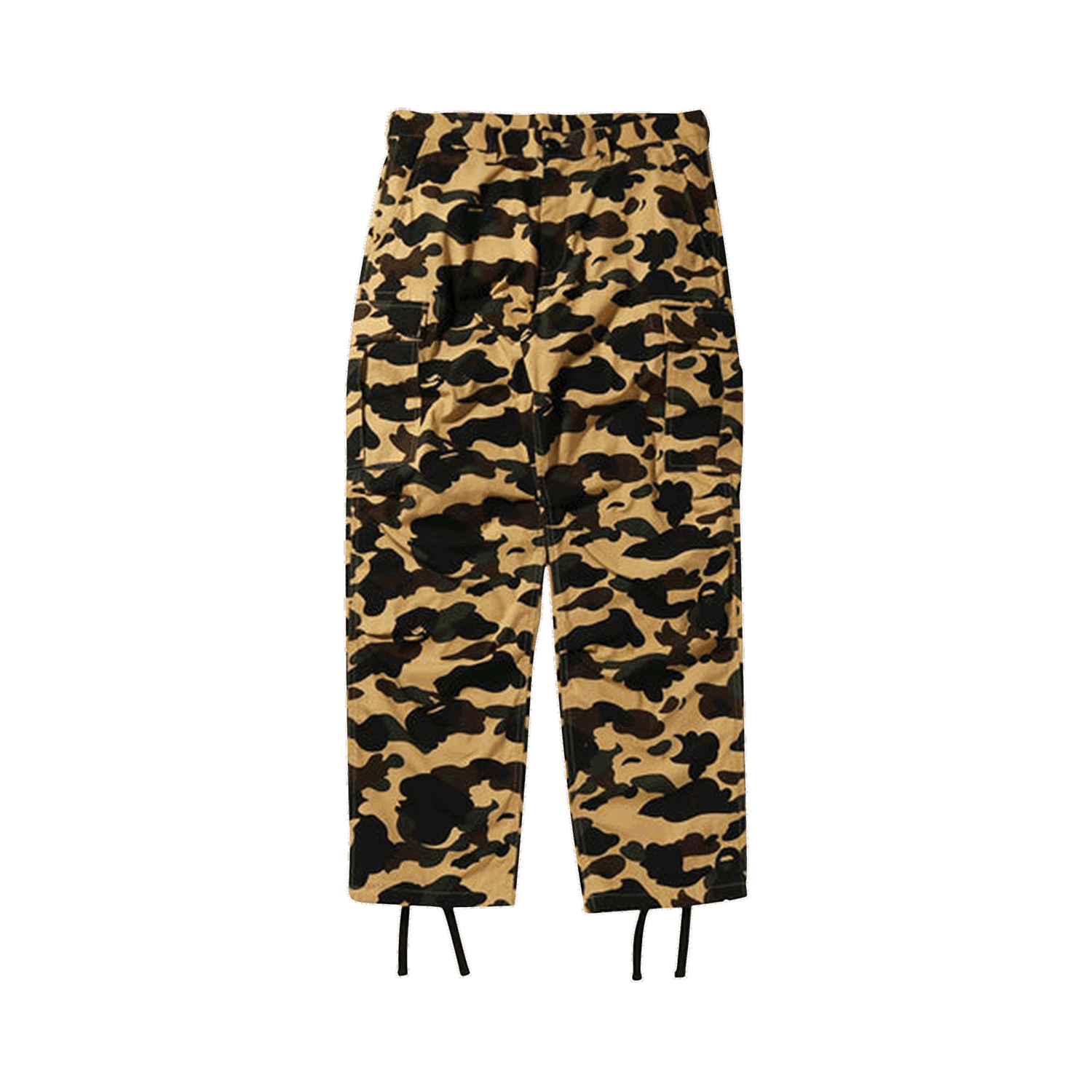 Cargo byxor BAPE 1st Camo Cargo Pants Gul | 1I30 152 019 YELLOW, 0