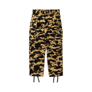 Cargo byxor BAPE 1st Camo Cargo Pants Gul | 1I30 152 019 YELLOW, 0