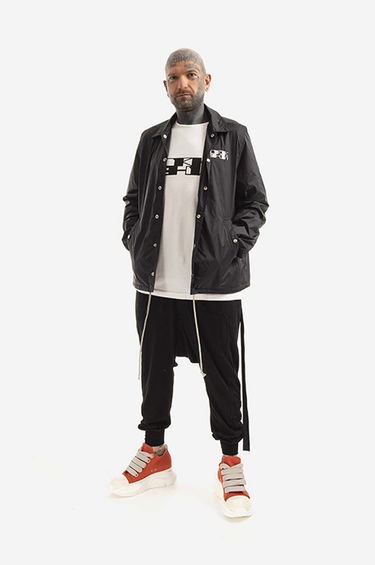 Vindjacka Rick Owens Snapfront Jacket Svart | DU01B7782.NDEP3, 1