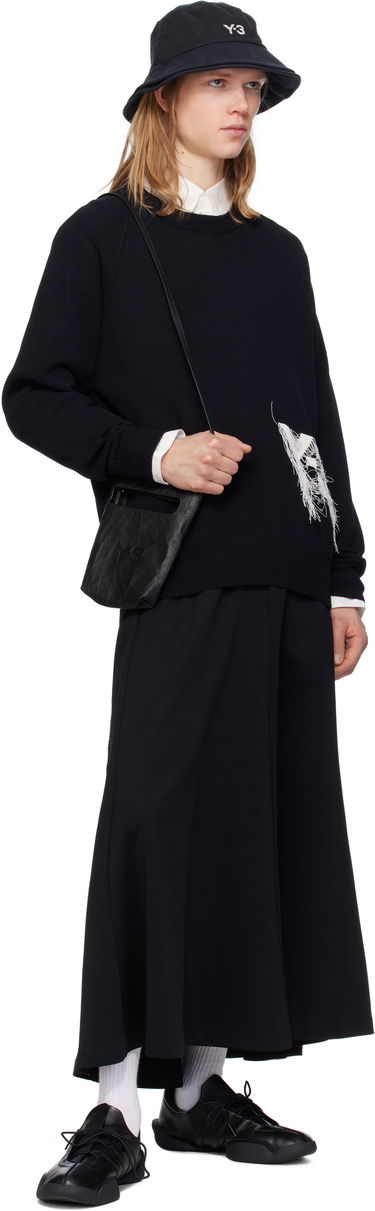 Axelväska Y-3 Y-3 Mini Tote Crossbody Bag Svart | JX2462, 3