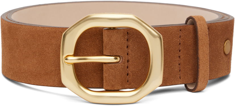 Bälten rag & bone Rag & Bone Audrey Suede Belt Brun | WJW25PB1004SU4