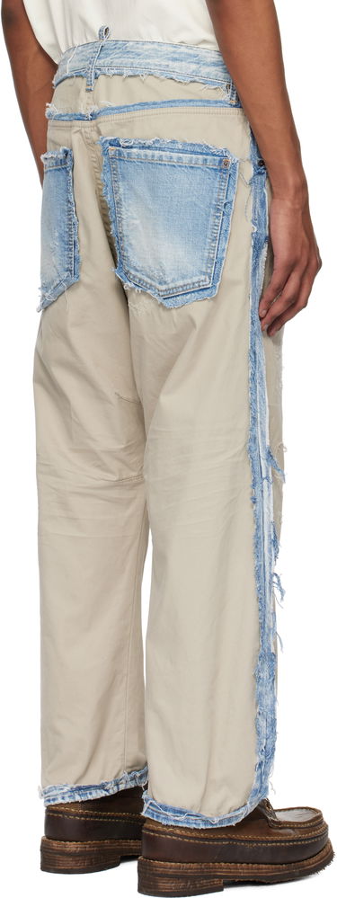 Jeans DSQUARED2 Dsquared2 Super Ripped Mixed Jeans Blå | S74LB1630_S30309, 2