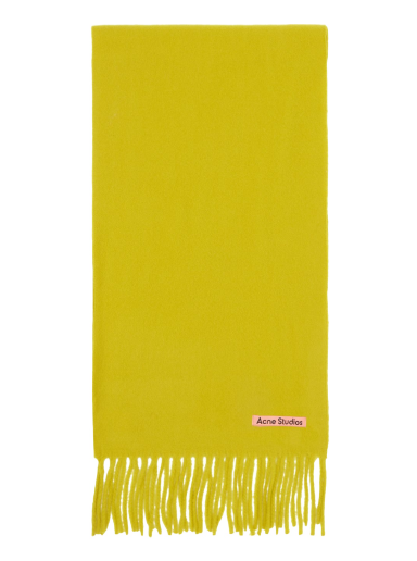 Halsduk Acne Studios Skinny Fringe Scarf Grön | CA0218-