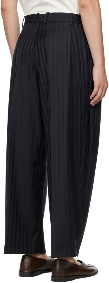 Byxor HED MAYNER Hed Mayner Wool Pleated Trousers Svart | HMMB30012A-HB210, 2