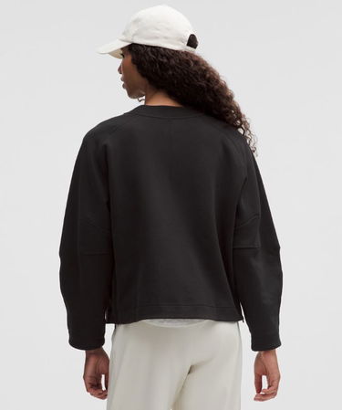 Sweater lululemon Loungeful Crew Neck Sweatshirt Svart | prod20005371, 2