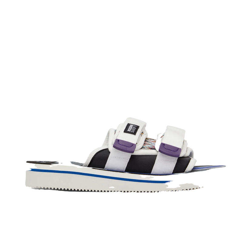 Sneakers och skor SUICOKE Missoni Edition Moto Slides Vit | OG-056MSN-VAR2 / MOTO-MSN-VAR2