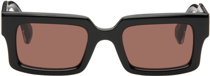 Solglasögon Vivienne Westwood Vivienne Westwood Rectangular Orb Sunglasses Svart | VW508900151