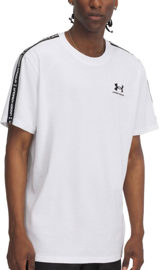 T-shirt Under Armour UA Icon HWT Taping T-Shirt Vit | 1390300-100