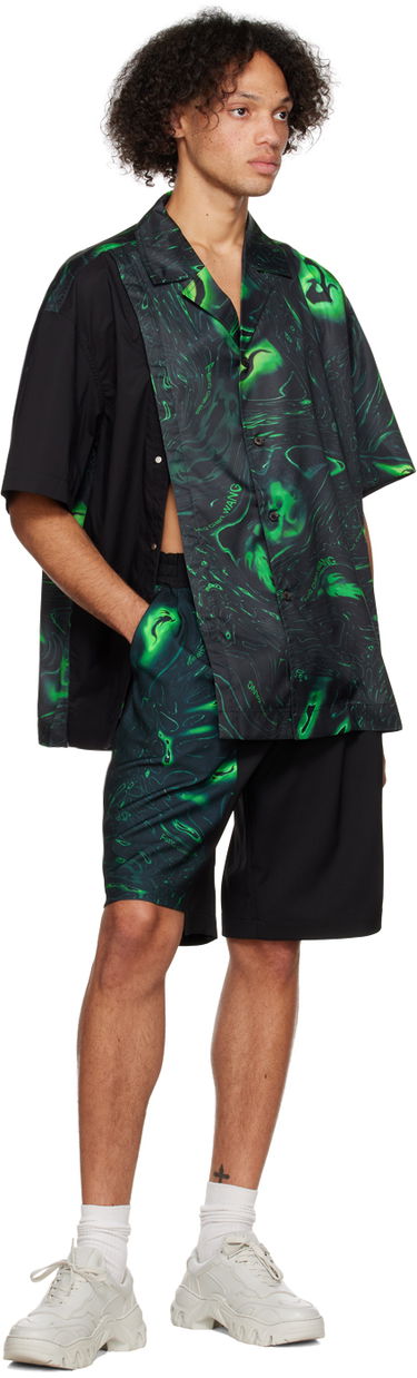 Shorts Feng Chen Wang Feng Chen Wang Lacquerware Shorts Svart | FUF14ST01, 3