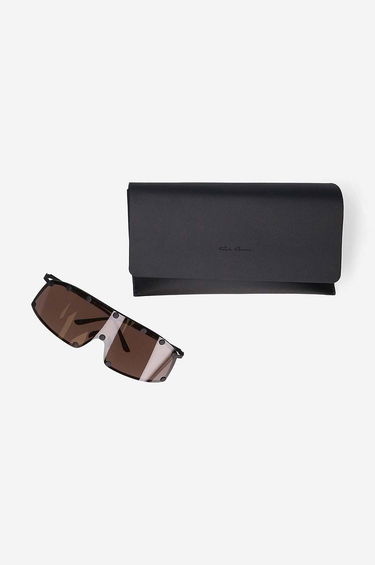 Solglasögon Rick Owens Shielding Svart | RG0000001, 1