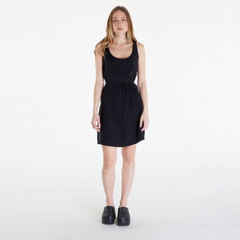 Klä CALVIN KLEIN Jeans Tie Waisted Day Dress Black Svart | J20J223320 BEH