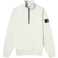 Sweater Stone Island Garment Dyed Half Zip Sweat Beige | 801561951-V0051, 1