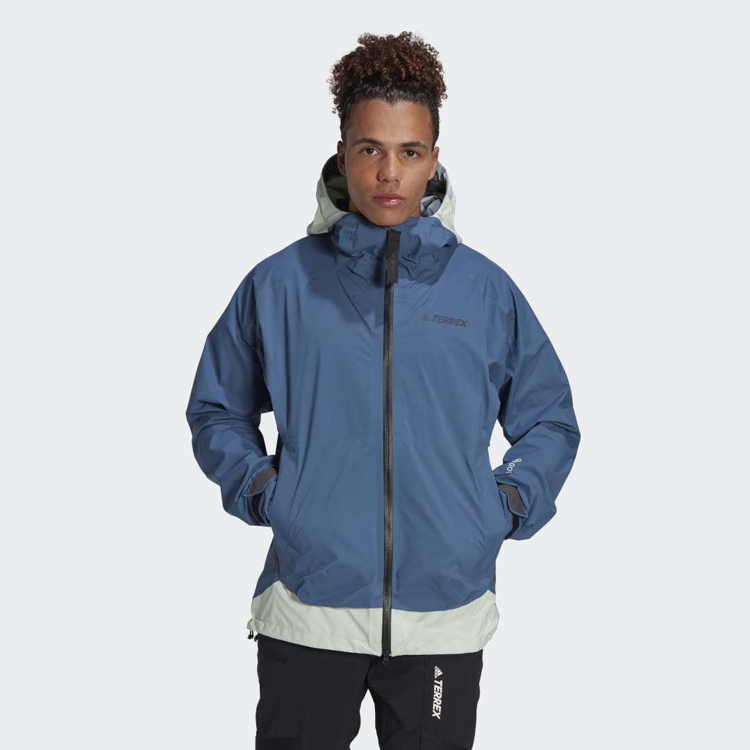 Vindjacka adidas Performance Terrex MYSHELTER GORE-TEX Mörkblå | HH9171, 1