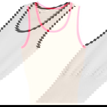 Linne JW Anderson JW Anderson Contrast Trim Knit Vest Beige | KW1442-YN0432-241, 0