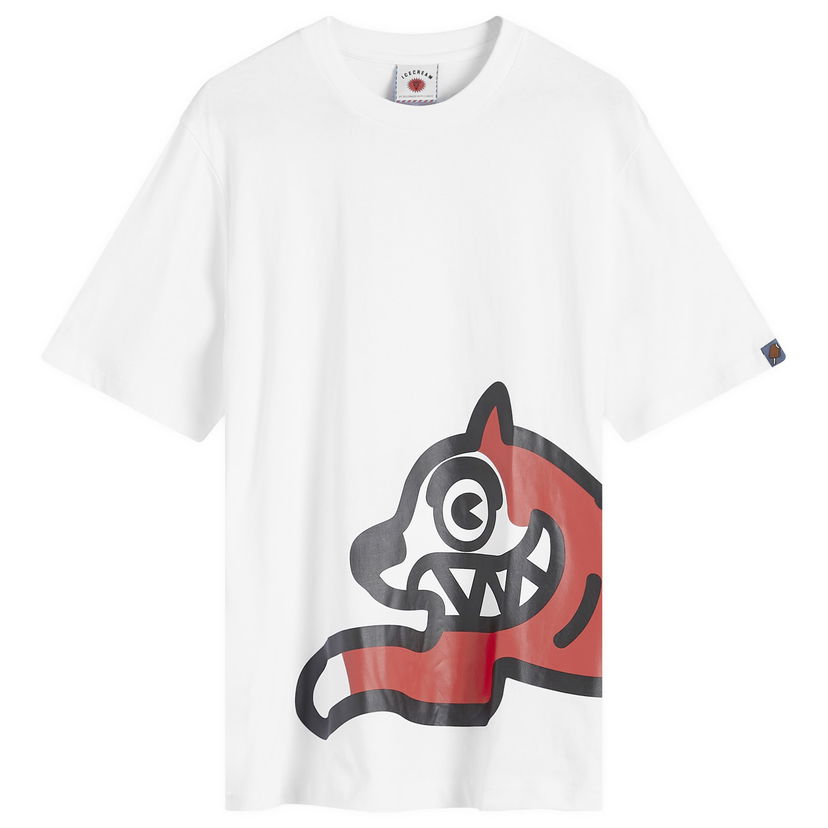 T-shirt BBC IceCream ICECREAM Jumbo Running Dog T-Shirt Vit | IC24235-WH