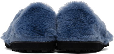 Kläder Marni Marni Faux-Fur Loafers Blå | MOMR006402 P8211, 1